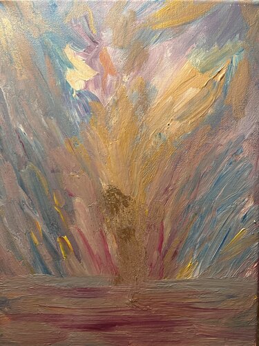Flammen des Aufbruchs di Steven Elijah Neuhaus, Pittura in vendita su Singulart