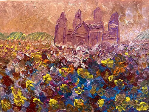 Pastorale Idylle der Provence di Steven Elijah Neuhaus, Pittura in vendita su Singulart