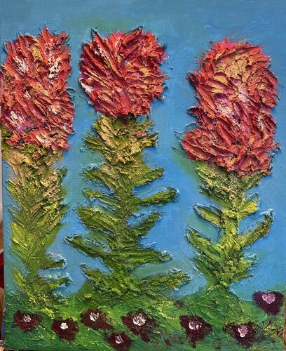 Blume der sanften Liebe di Steven Elijah Neuhaus, Pittura in vendita su Singulart