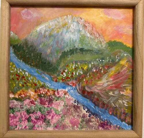 Norwegen im Lichte der Natur di Steven Elijah Neuhaus, Pittura in vendita su Singulart