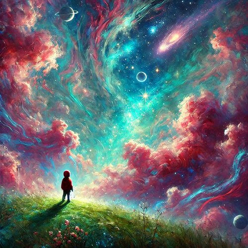 Der Traumtänzer das Portal zu einer anderen Welt Mixed Media Werk by Steven Elijah Neuhaus, Painting for Sale on Singulart