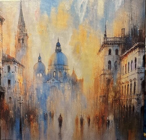 Ein schöner Tag in Paris Mixed Media by Steven Elijah Neuhaus, Painting for Sale on Singulart