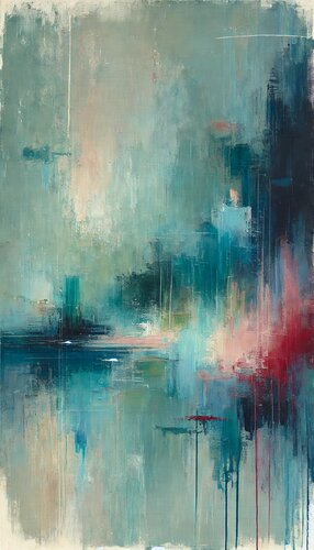 Abstraktes Meer di Steven Elijah Neuhaus, Pittura in vendita su Singulart