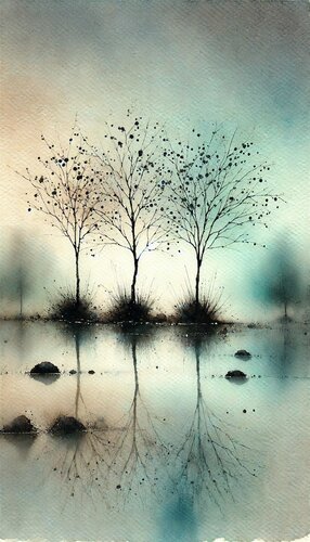 Die Lichter der Dämmerung van Steven Elijah Neuhaus, Schilderij te koop op Singulart