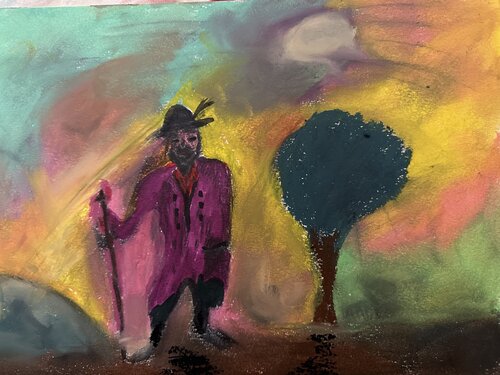 The Men from the paradise de Steven Elijah Neuhaus, Pintura a la venta en Singulart