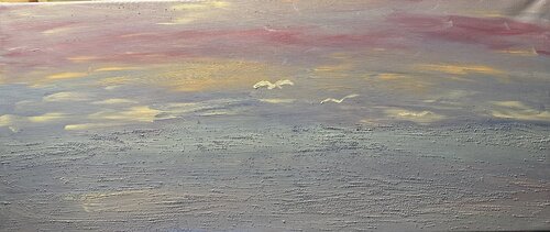 Stiller Flug des Morgenmeer par Steven Elijah Neuhaus, Peinture en vente sur Singulart