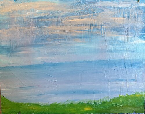 Weite am Morgen par Steven Elijah Neuhaus, Peinture en vente sur Singulart
