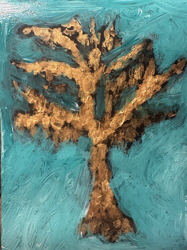 Der Baum der Leichtigkeit van Steven Elijah Neuhaus, Schilderij te koop op Singulart