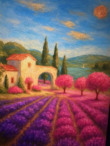 Südfrankreich Farben von Steven Elijah Neuhaus, Malerei kaufen auf Singulart