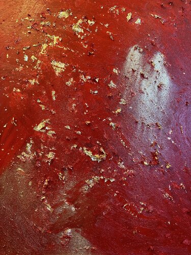 Rotes Gold by Steven Elijah Neuhaus, Painting for Sale on Singulart