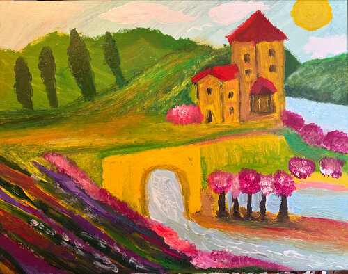 Provence Dream von Steven Elijah Neuhaus, Malerei kaufen auf Singulart