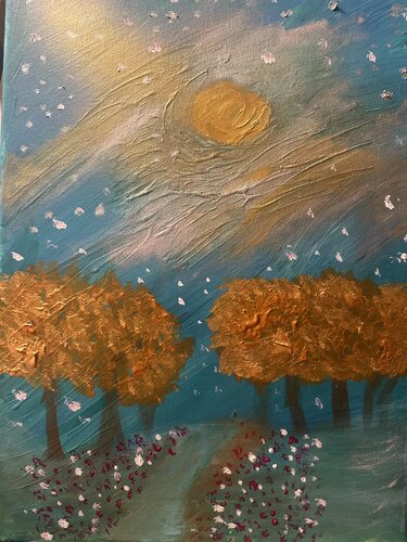 Golden Night von Steven Elijah Neuhaus, Malerei kaufen auf Singulart