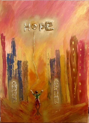 Das Kind der Hoffnung von Steven Elijah Neuhaus, Malerei kaufen auf Singulart