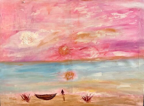 Strand der Träume von Steven Elijah Neuhaus, Malerei kaufen auf Singulart