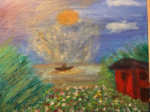 Traumreise par Steven Elijah Neuhaus, Peinture en vente sur Singulart