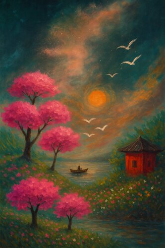 Der Seefahrer der Träume von Steven Elijah Neuhaus, Malerei kaufen auf Singulart