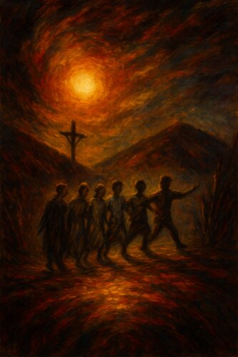 Der Weg zur Hoffnung 1944 by Steven Elijah Neuhaus, Painting for Sale on Singulart