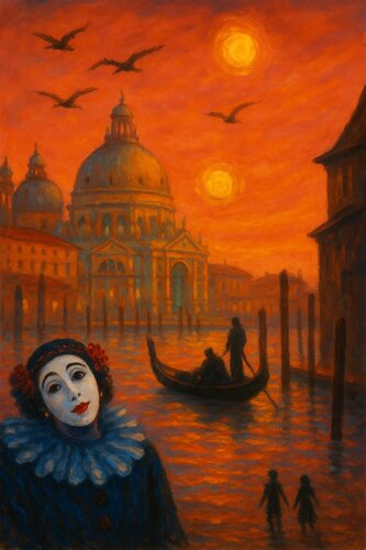 Venedig meets Paris von Steven Elijah Neuhaus, Malerei kaufen auf Singulart
