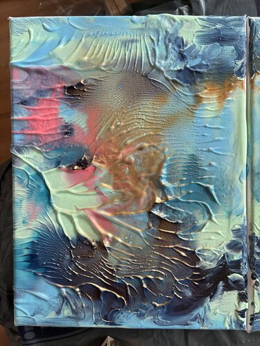 Meeresgrund 2 van Steven Elijah Neuhaus, Schilderij te koop op Singulart