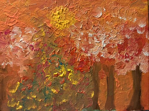 Der pastose Herbst von Steven Elijah Neuhaus, Malerei kaufen auf Singulart