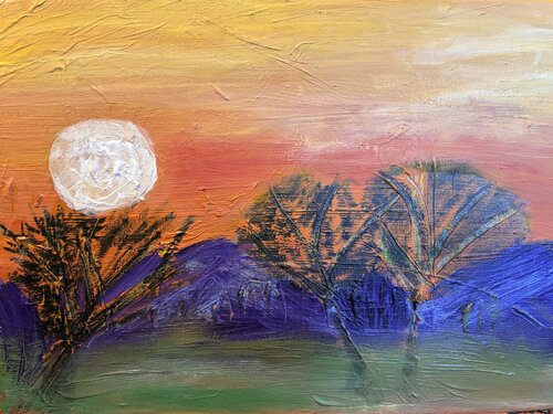 Die Vergänglichkeit der Zeit par Steven Elijah Neuhaus, Peinture en vente sur Singulart