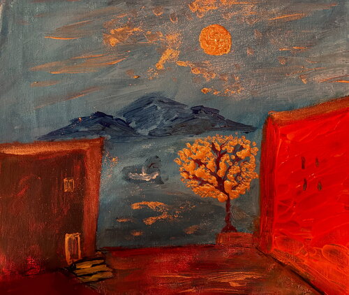 Ein schöner im Süden di Steven Elijah Neuhaus, Pittura in vendita su Singulart
