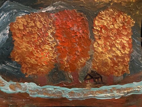 Der Fluss der Zeit di Steven Elijah Neuhaus, Pittura in vendita su Singulart