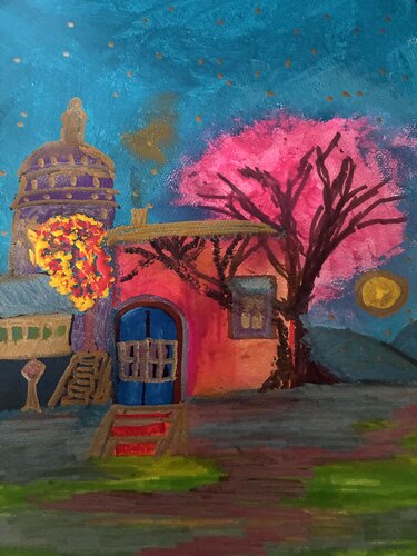 Das schimmern der Sterne von Steven Elijah Neuhaus, Malerei kaufen auf Singulart