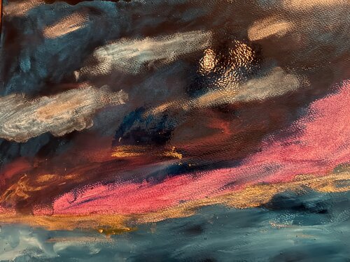 La mémoire du ciel di Steven Elijah Neuhaus, Pittura in vendita su Singulart