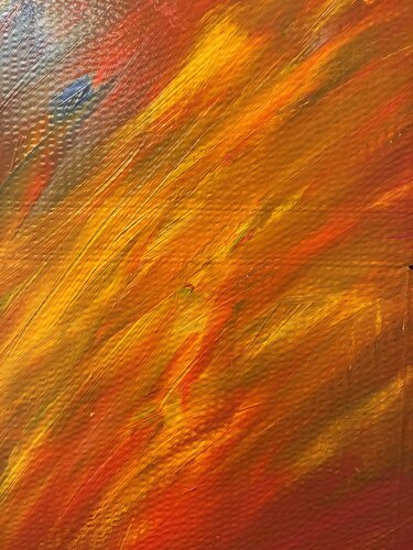 Das orangere Licht by Steven Elijah Neuhaus, Painting for Sale on Singulart