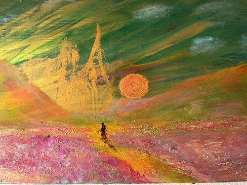 Le fantasia  Mixed Media Steven Elijah Neuhaus