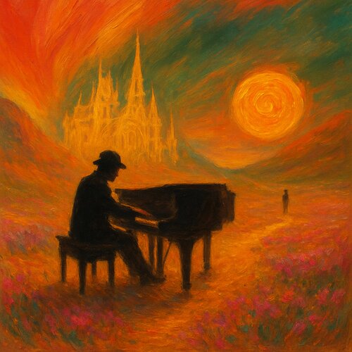 Piano world von Steven Elijah Neuhaus, Malerei kaufen auf Singulart