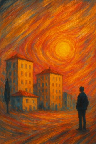 Im Tal der Sonne van Steven Elijah Neuhaus, Schilderij te koop op Singulart