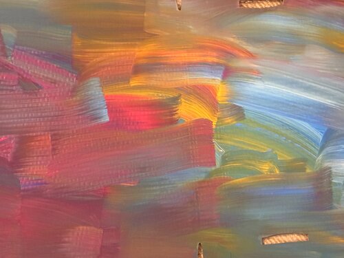 Das Licht im Regenbogen Wasser by Steven Elijah Neuhaus, Painting for Sale on Singulart