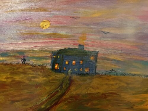 The Last Walk Home di Steven Elijah Neuhaus, Pittura in vendita su Singulart