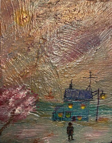 Der Glanz der Einsamkeit der Farben van Steven Elijah Neuhaus, Schilderij te koop op Singulart