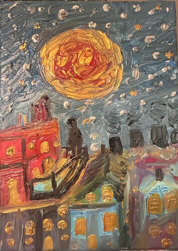 Salute de Paris by Steven Elijah Neuhaus, Painting for Sale on Singulart