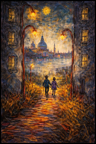 Poesie der Zweisamkeit van Steven Elijah Neuhaus, Schilderij te koop op Singulart