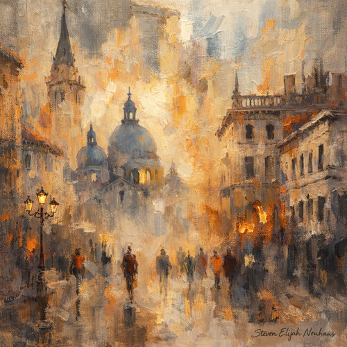 Zeitenwende in Paris von Steven Elijah Neuhaus, Malerei kaufen auf Singulart