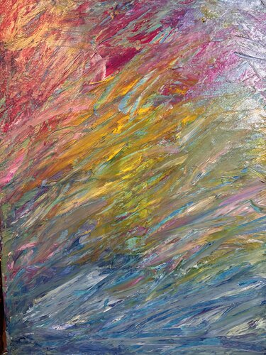 Das beruhigende Chaos par Steven Elijah Neuhaus, Peinture en vente sur Singulart