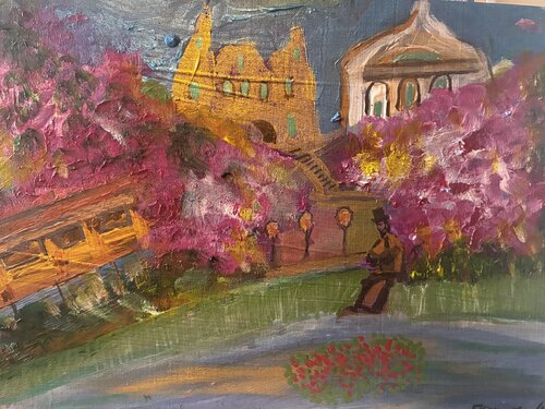 Poetisches Strassburg par Steven Elijah Neuhaus, Peinture en vente sur Singulart