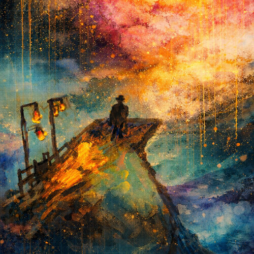 Der Steg der Kraft von Steven Elijah Neuhaus, Malerei kaufen auf Singulart