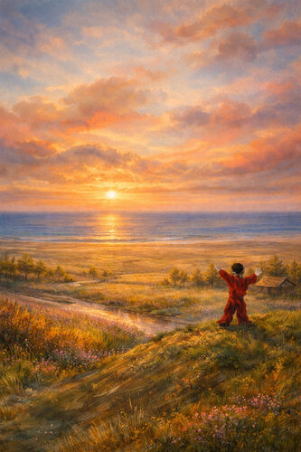 Der Traumfänger und die Liebe der Sonne by Steven Elijah Neuhaus, Painting for Sale on Singulart