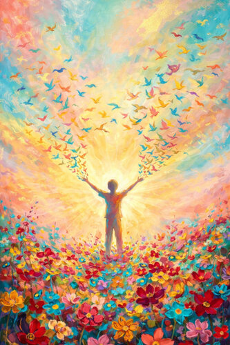 Alles was du uns gibst ist ein Geschenk de Steven Elijah Neuhaus, Pintura a la venta en Singulart