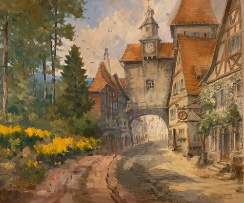 Wenn die Natur und die Geschichte eins werden Mixed Media by Steven Elijah Neuhaus, 회화 for Sale on Singulart