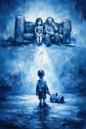 Der kleine Traumfänger Zwischen Kindheit und Ferne by Steven Elijah Neuhaus, 絵画 for Sale on Singulart