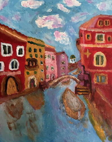 Der Traum von Amersterdam by Steven Elijah Neuhaus, 絵画 for Sale on Singulart