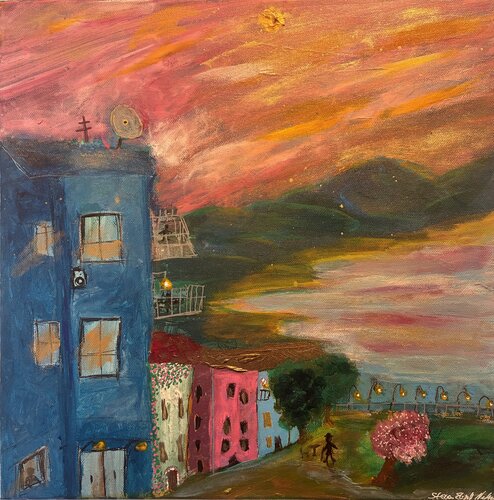 Das Land in der Träume wahr werden by Steven Elijah Neuhaus, Painting for Sale on Singulart