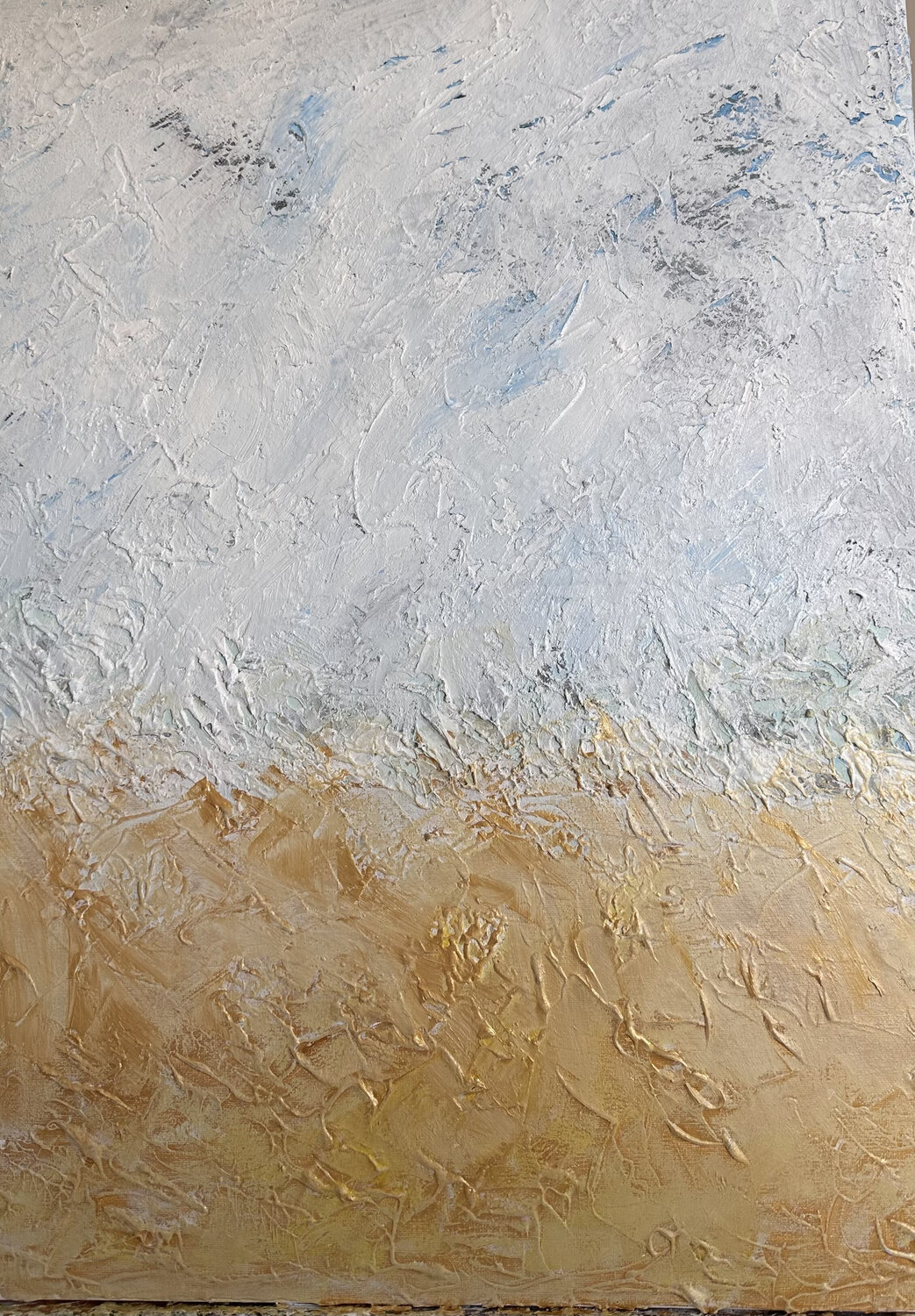 Das Meer zum anfassen (Textur( Steven Elijah Neuhaus Originalgemälde zu verkaufen