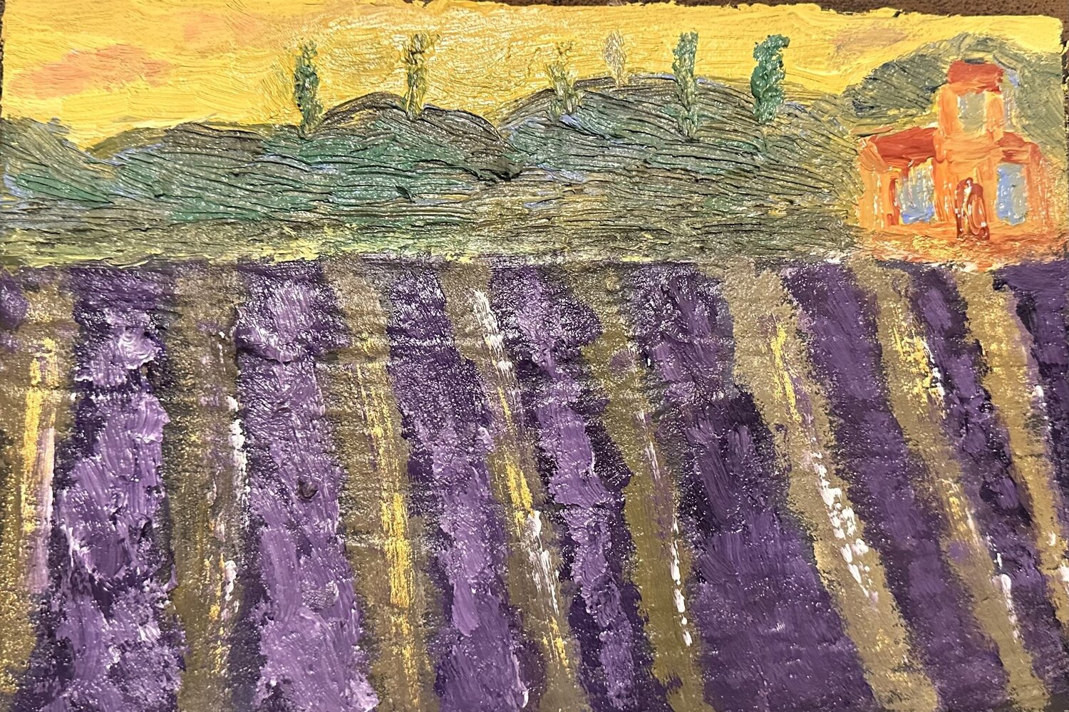Lavender Sunset Steven Elijah Neuhaus